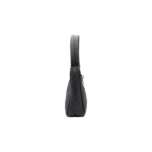 PRADA Tessuto Nylon Stitched Shoulder Bag In Black - Picture 4 of 6